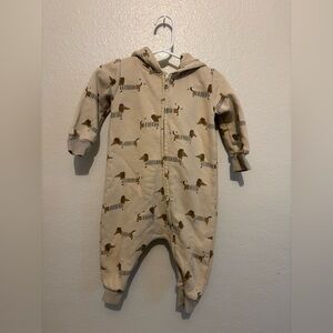 Rylee + Cru Dachshund Jumpsuit